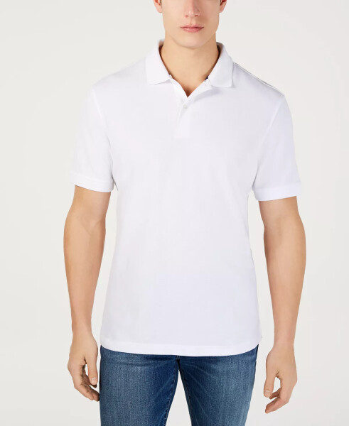 Men's Classic Fit Performance Stretch Polo, Created for Modazone Bright White - 2