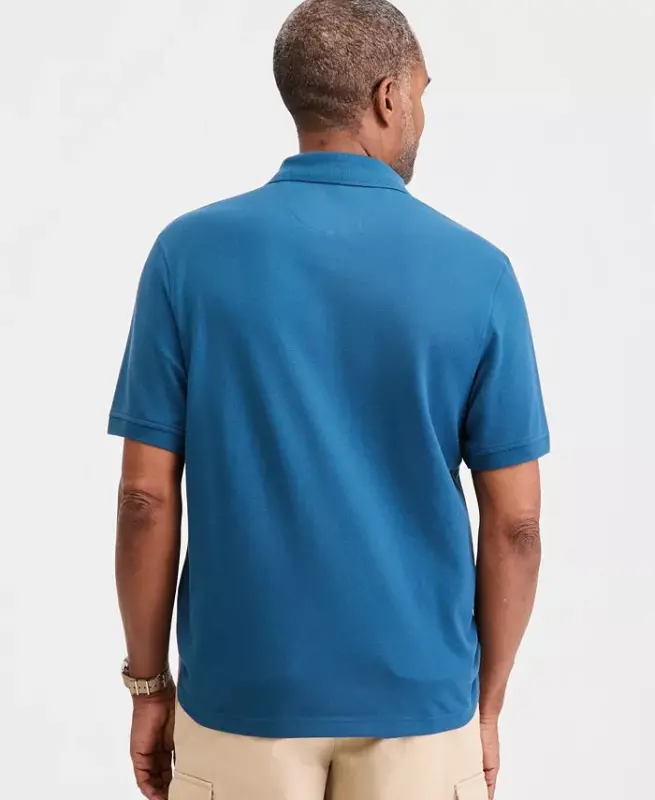 Men's Classic Fit Performance Stretch Polo, Created for Modazone - Deep Diver - 4