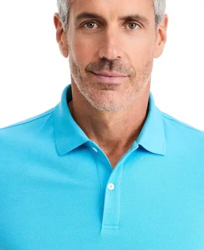 Men's Classic Fit Performance Stretch Polo, Created for Modazone - Dreamy Tid - Club Room (1)