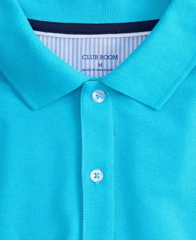 Men's Classic Fit Performance Stretch Polo, Created for Modazone - Dreamy Tid - 4
