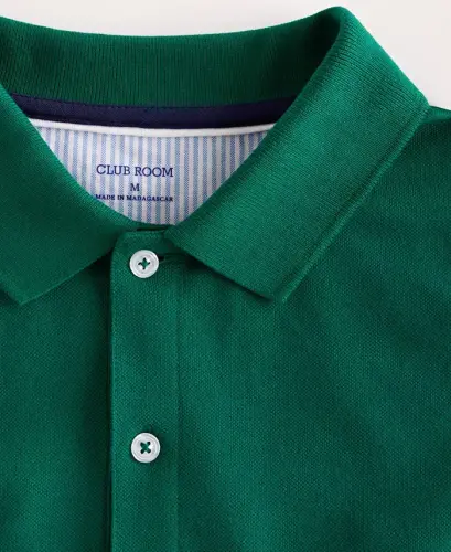 Men's Classic Fit Performance Stretch Polo, Created for Modazone - Luxe Green 