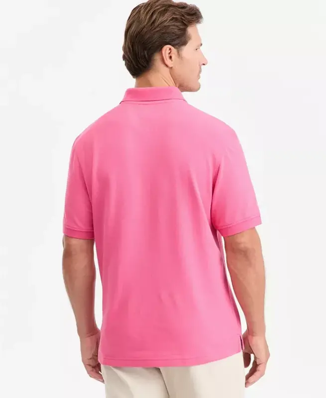 Men's Classic Fit Performance Stretch Polo, Created for Modazone - Peony Pink - 2