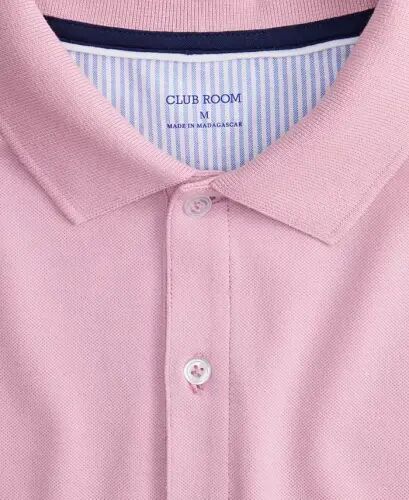 Men's Classic Fit Performance Stretch Polo, Created for Modazone - Pinkish Bl - Club Room (1)