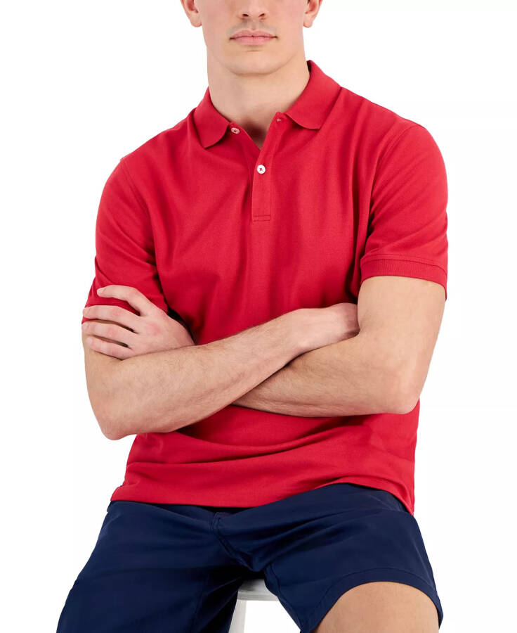 Men's Classic Fit Performance Stretch Polo, Created for Modazone Red Zone - 3