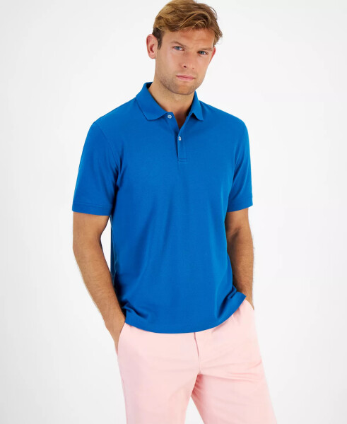 Men's Classic Fit Performance Stretch Polo, Created for Modazone Sapphire Lake - 1