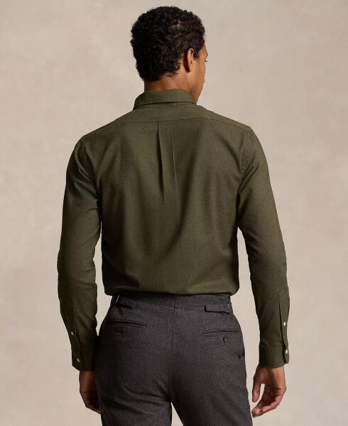 Men's Classic-Fit Performance Twill Shirt Green - 2