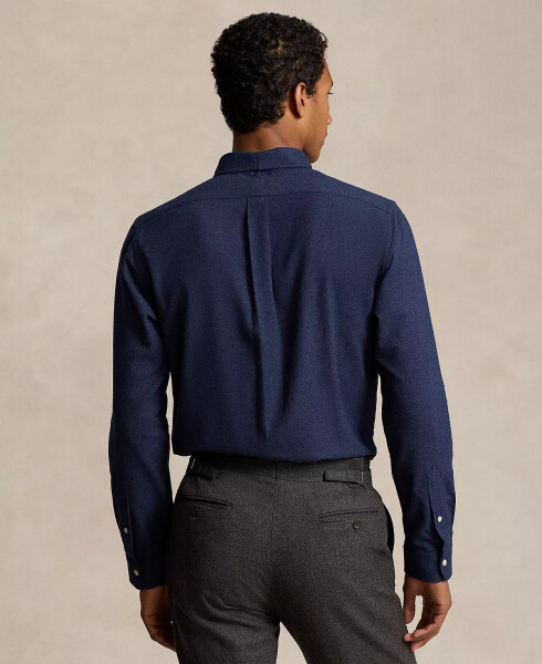 Men's Classic-Fit Performance Twill Shirt Navy Blue - 2