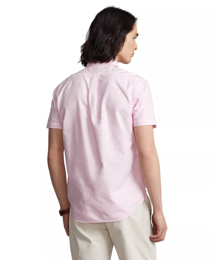 Men's Classic-Fit Short-Sleeve Oxford Shirt Carmel Pink - 4