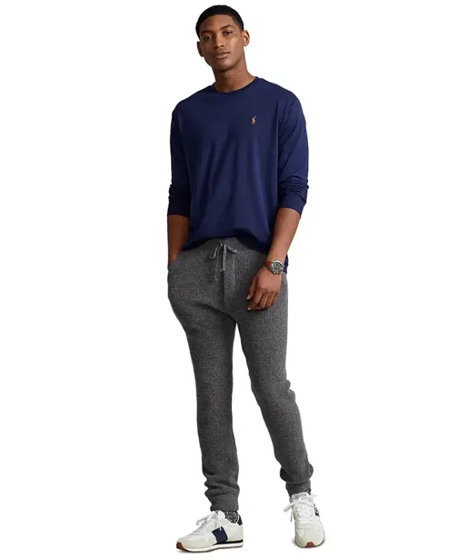 Men's Classic-Fit Soft Cotton Crewneck T-Shirt - Refined Navy - 2