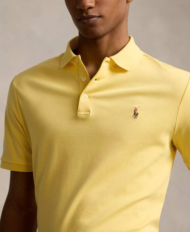 Men's Classic Fit Soft Cotton Polo Beekman Yellow - 3