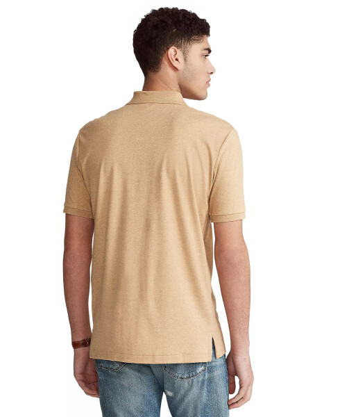 Men's Classic Fit Soft Cotton Polo Classic Camel Heather - 2