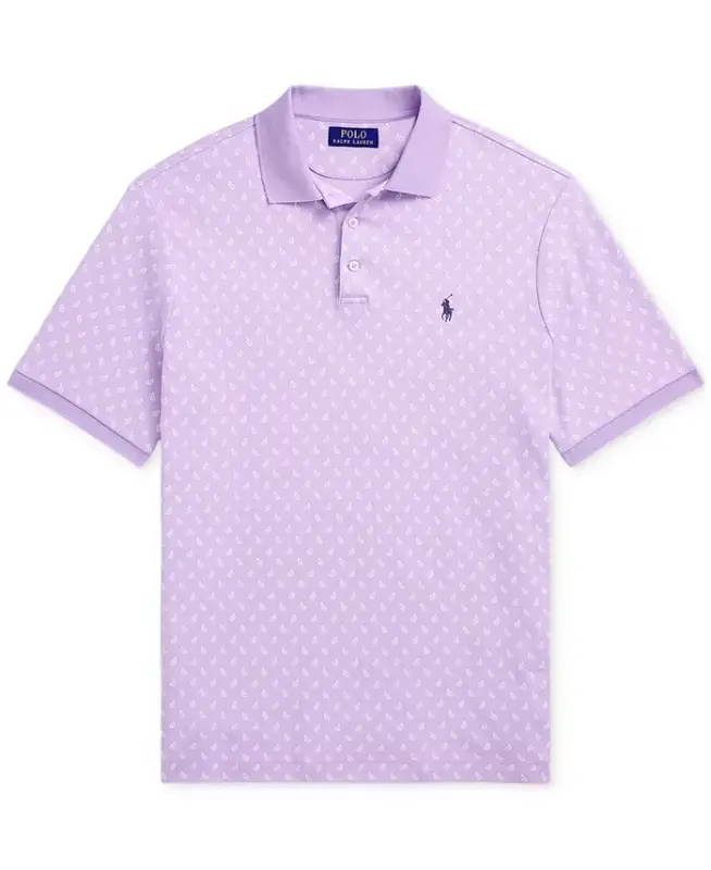 Men's Classic-Fit Soft Cotton Polo Shirt - 5