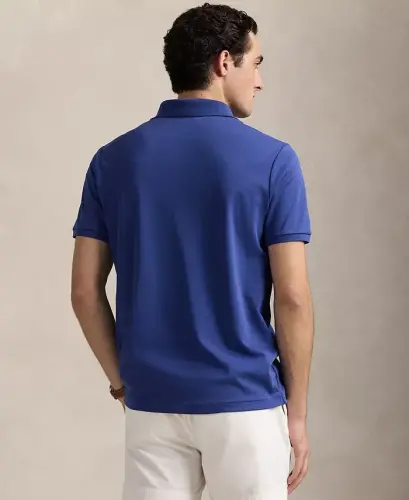 Men's Classic-Fit Soft Cotton Polo Shirt - Annapolis Blue - POLO RALPH LAUREN (1)