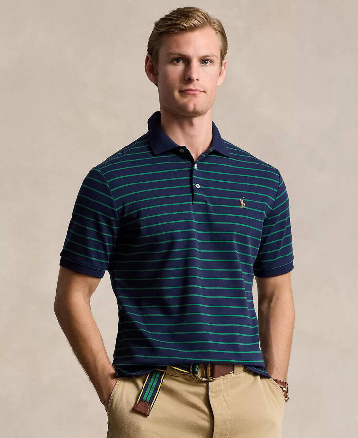 Men's Classic-Fit Soft Cotton Polo Shirt Multi - 1