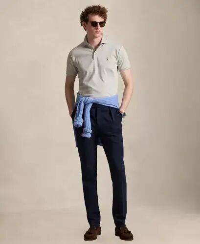 Men's Classic-Fit Soft Cotton Polo Shirt - Spring Heather - Polo Ralph Lauren (1)