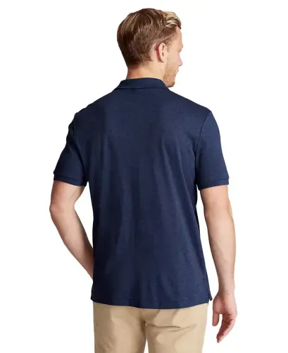 Men's Classic Fit Soft Cotton Polo Shirt - Vintage Pine - 5