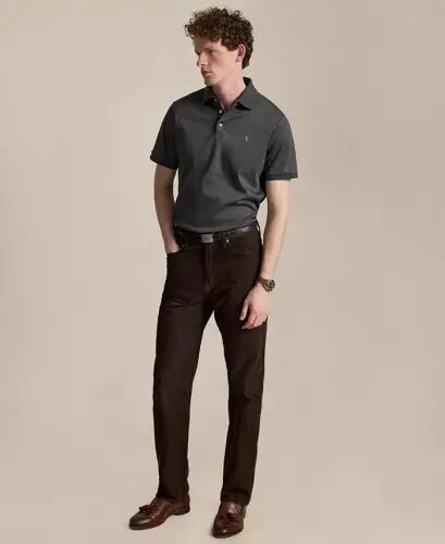 Men's Classic-Fit Soft Cotton Polo Shirt - Windsor Heather - 2