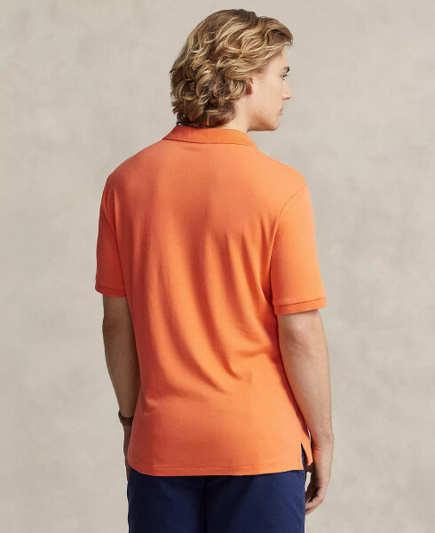 Men's Classic Fit Soft Cotton Polo Summer Coral - 2