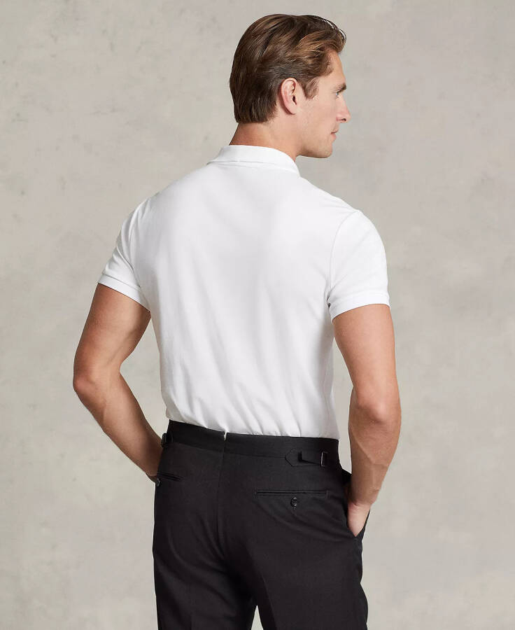 Men's Classic Fit Soft Cotton Polo White - 2