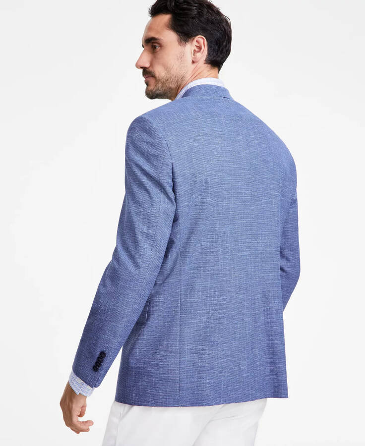 Men's Classic-Fit Solid Sport Coat Blue - 2