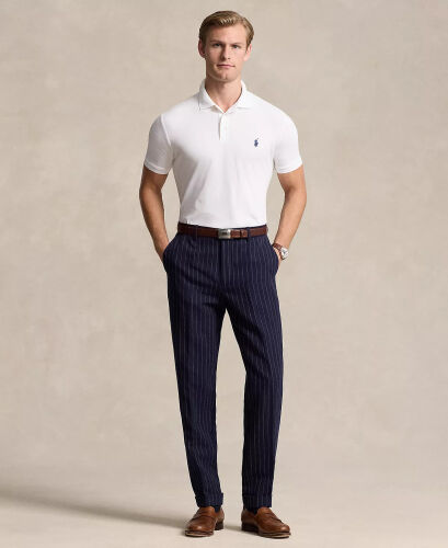 Men's Classic-Fit Stretch Mesh Polo Shirt - 4