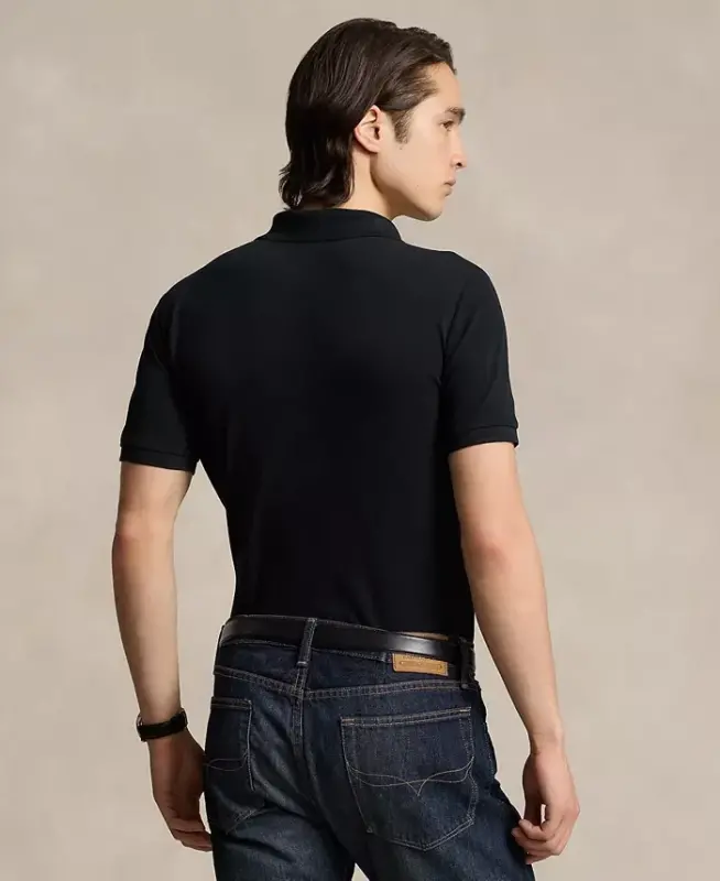 Men's Classic-Fit Stretch Mesh Polo Shirt - 4