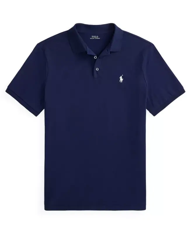Men's Classic-Fit Stretch Mesh Polo Shirt - Cruise Olive/C8663 - POLO RALPH LAUREN
