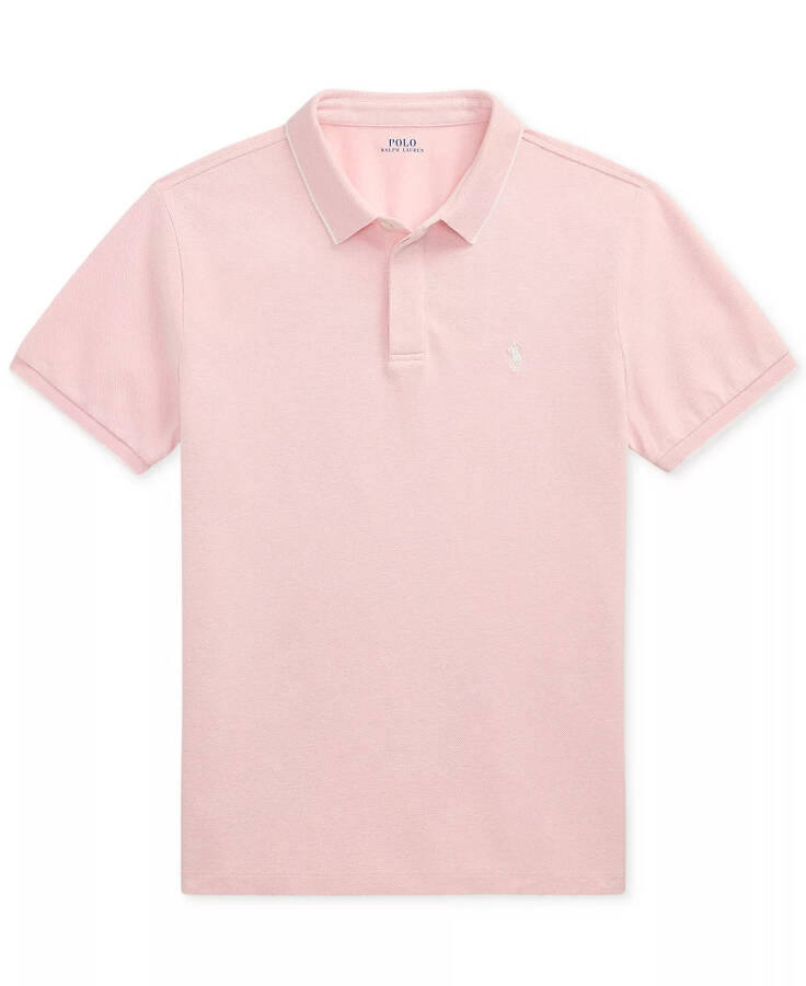 Men's Classic-Fit Stretch Oxford Mesh Polo - 5