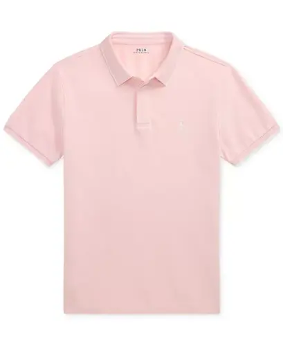 Men's Classic-Fit Stretch Oxford Mesh Polo - 5