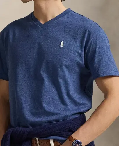 Men's Classic-Fit V Neck T-Shirt - 3