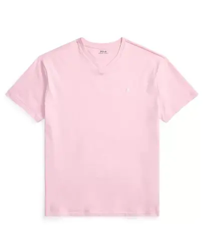 Men's Classic-Fit V-Neck T-Shirt - Garden Pink - 5