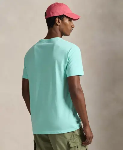 Men's Classic-Fit V-Neck T-Shirt - New Aqua - POLO RALPH LAUREN (1)