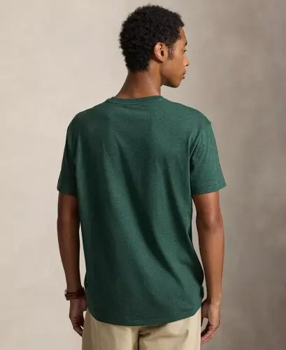 Men's Classic-Fit V-Neck T-Shirt - Scotch pine heather - 4