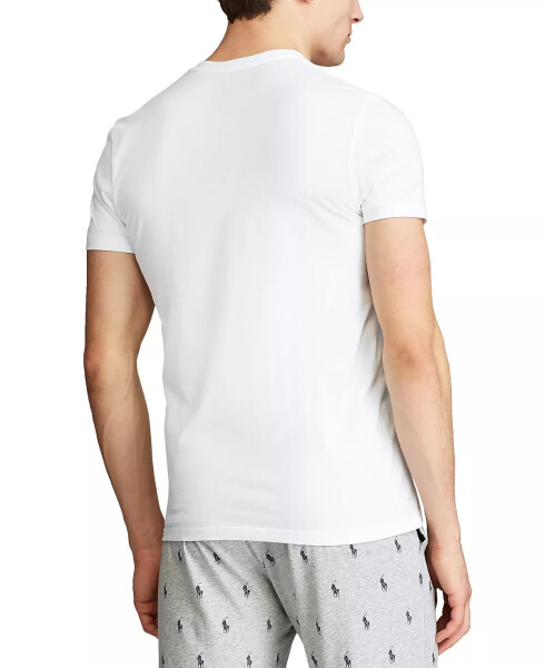 Men's Classic-Fit V-Neck Undershirts, 5-Pack White - 3