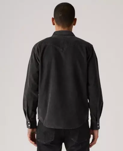 Men's Classic-Fit Western Shirt - Dark Phantom - 3