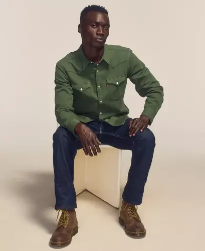 Men's Classic-Fit Western Shirt - Greenwich - 3