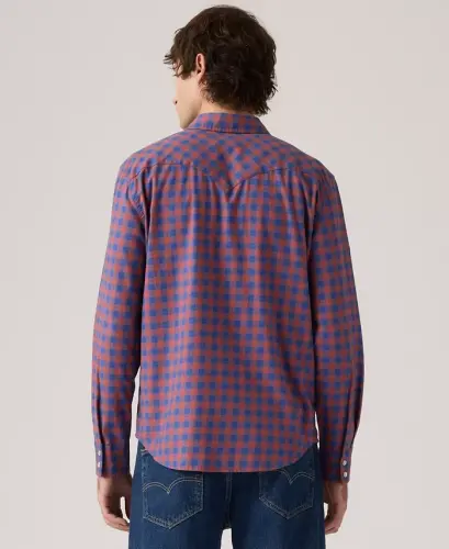 Men's Classic-Fit Western Shirt - Sunshine Blue - 4