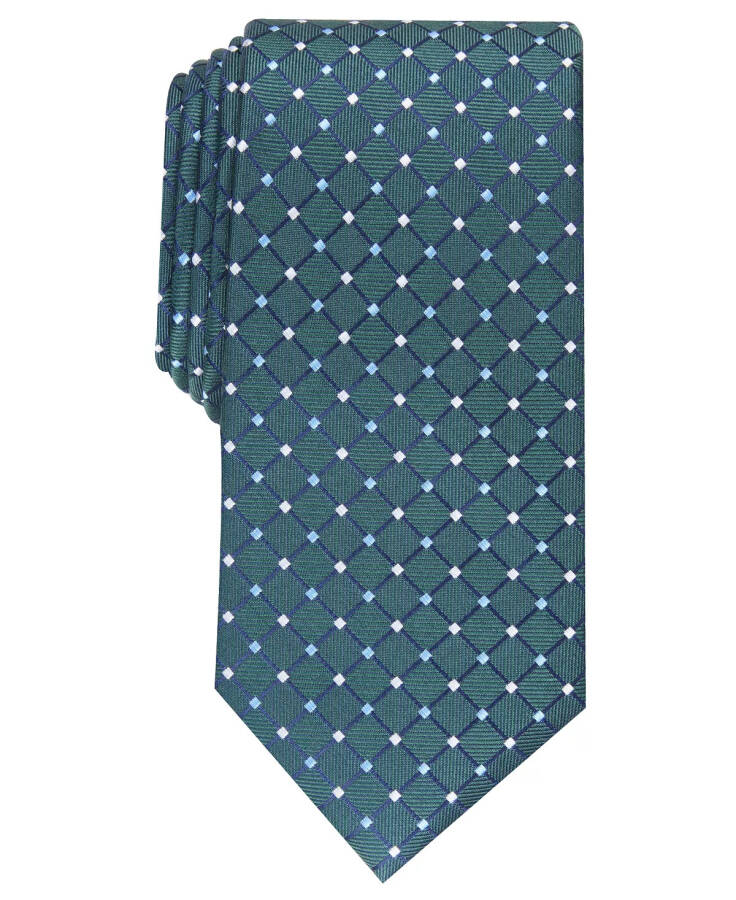 Men's Classic Grid Tie, Created for Modazone Hunter - 1