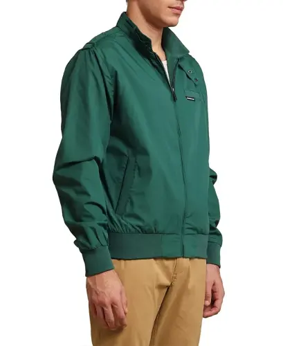 Men's Classic Iconic Racer Jacket - Green - MEMBERS ONLY (1)