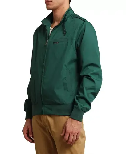 Men's Classic Iconic Racer Jacket - Green - 3