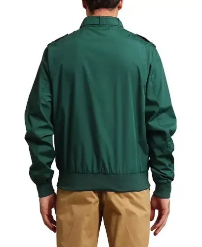 Men's Classic Iconic Racer Jacket - Green - 4