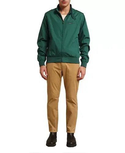Men's Classic Iconic Racer Jacket - Green - 5