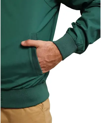 Men's Classic Iconic Racer Jacket - Green - 8