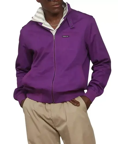 Men's Classic Iconic Racer Jacket (Slim Fit) 