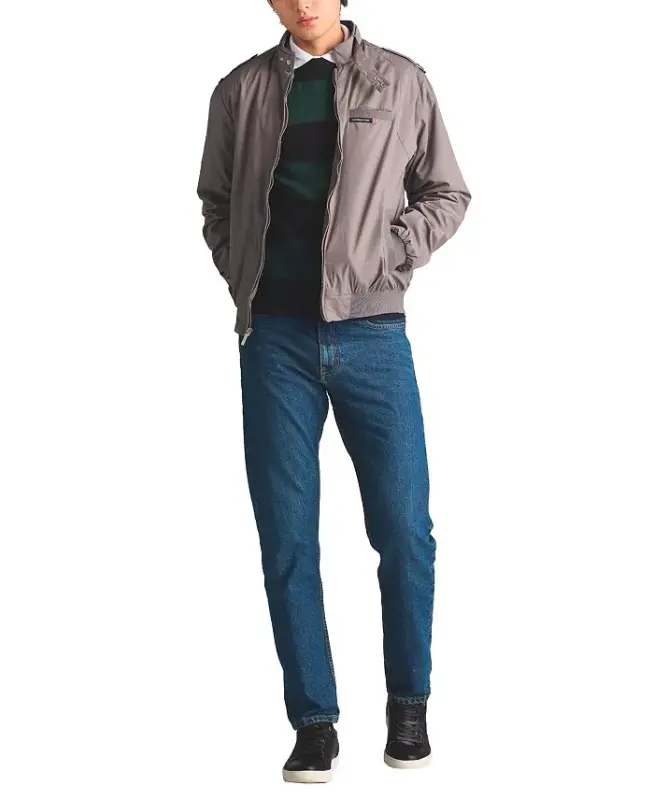 Men's Classic Iconic Racer Jacket (Slim Fit) - 6