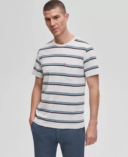 Men's Classic Pocket Short Sleeve Crewneck T-shirt - 1