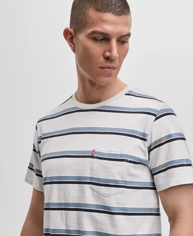 Men's Classic Pocket Short Sleeve Crewneck T-shirt - 2