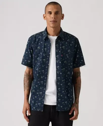 Men's Classic Pocket Short-Sleeve Shirt - Dress Blue 