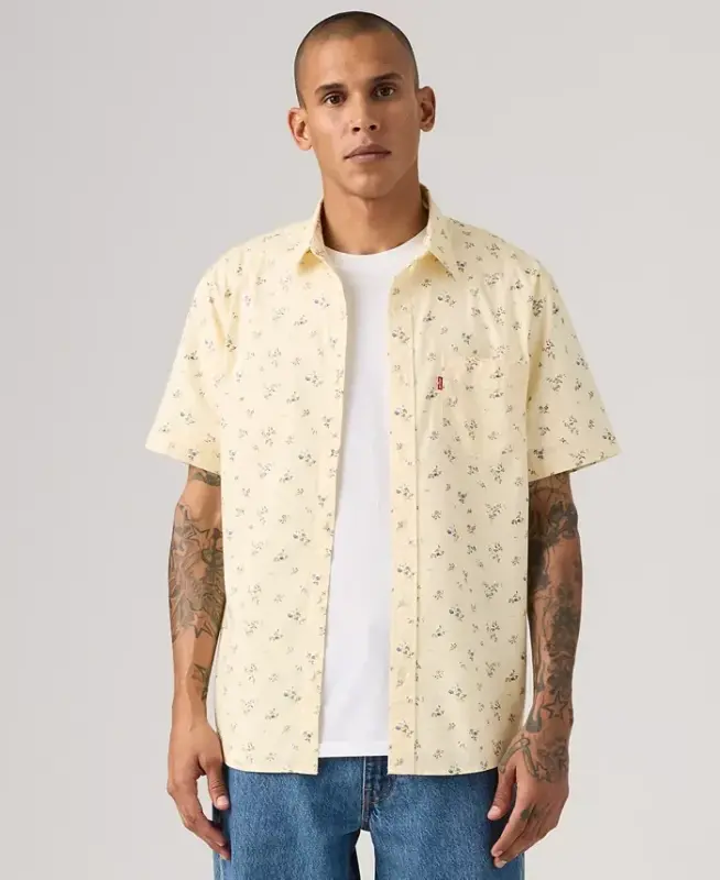 Men's Classic Pocket Short-Sleeve Shirt - Rutabaga - 1