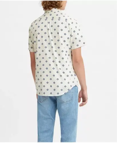 Men's Classic Pocket Short-Sleeve Shirt - Egret - LEVI'S (1)